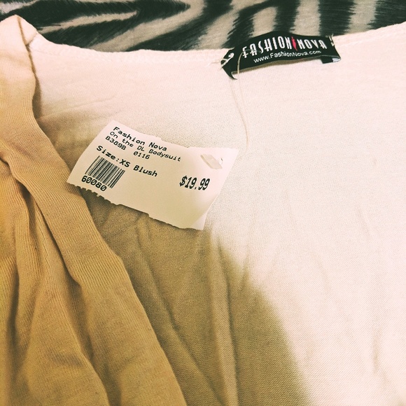 Fashion Nova Blush Bodysuit - Picture 4 of 4